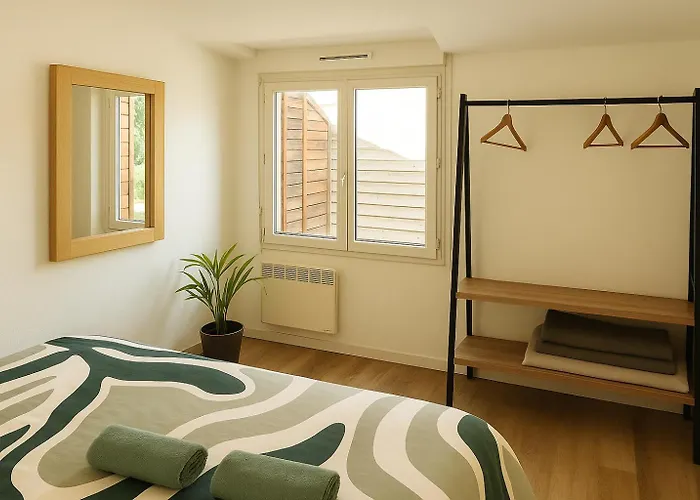 公寓 Lumineux T2, 2 Pers, Jardin & Terrasse Au Calme Trélazé